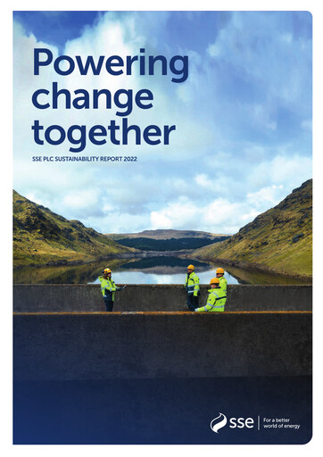 Thumbnail SSE Sustainability Report 2022