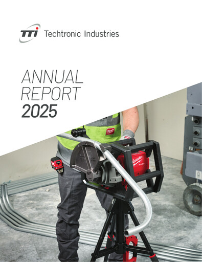 Thumbnail Techtronic Industries
 Annual Report 2025