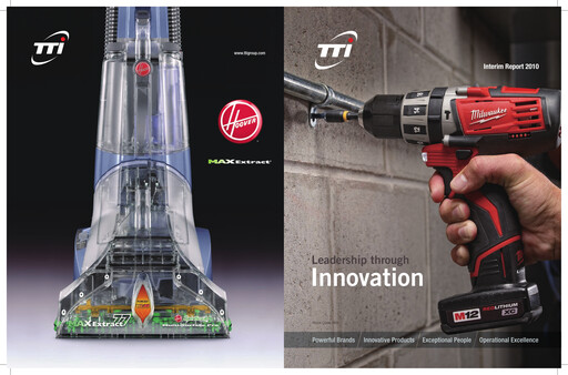 Thumbnail Techtronic Industries
 Half-year Report 2010-h1