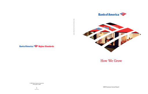 Thumbnail Bank of America  Annual Report 2005