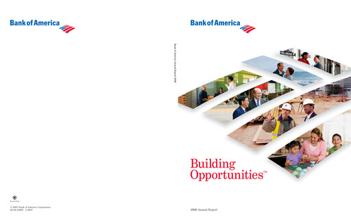 Thumbnail Bank of America  Annual Report 2006