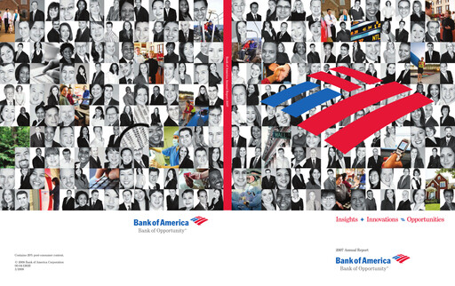 Thumbnail Bank of America  Annual Report 2007