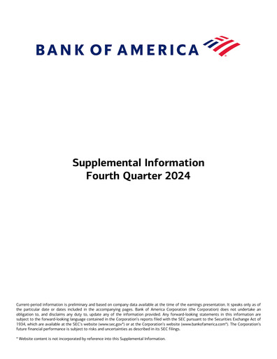 Thumbnail Bank of America  Financial Statement 2024