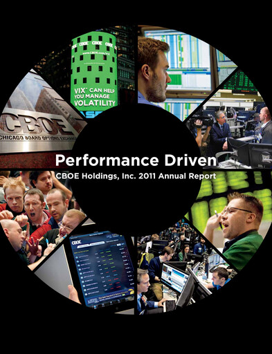 Thumbnail Cboe Global Markets Annual Report 2011