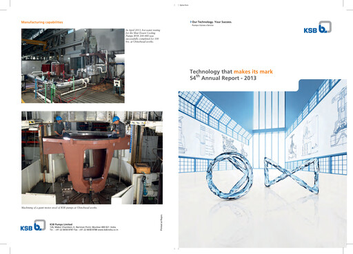 Thumbnail KSB ltd Annual Report 2013
