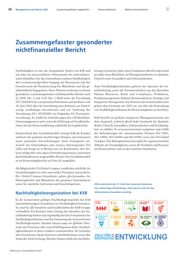 Thumbnail KSB ltd ESG Report 2023