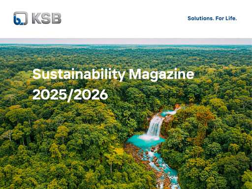 Vorschaubild KSB ltd Nachhaltigkeitsbericht 2025-2026