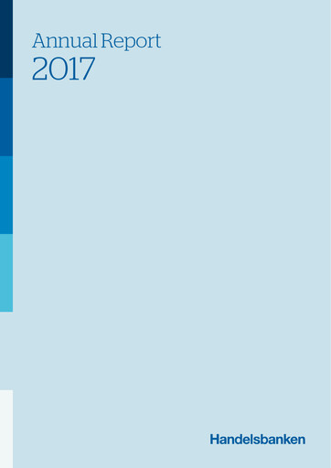 Miniature Svenska Handelsbanken
 Rapport annuel 2017