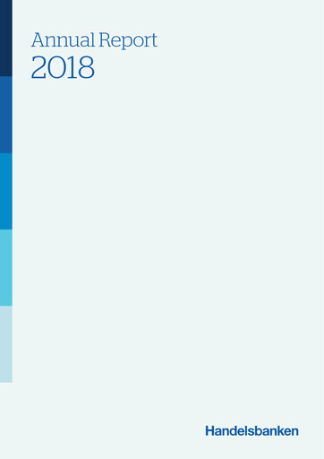 Miniature Svenska Handelsbanken
 Rapport annuel 2018