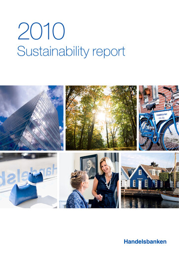 Thumbnail Svenska Handelsbanken
 Sustainability Report 2010
