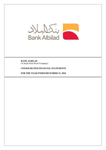 Thumbnail Bank Albilad Financial Statement 2024