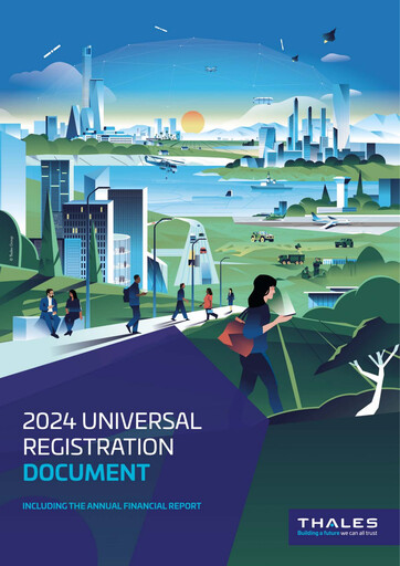 Thumbnail Thales Universal Registration Document 2024