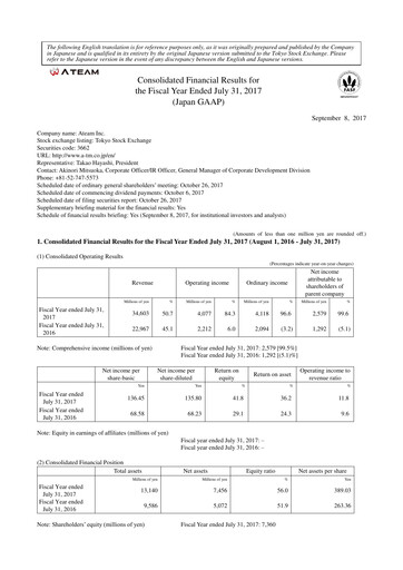 Vorschaubild Ateam Finanzmitteilung fy2017