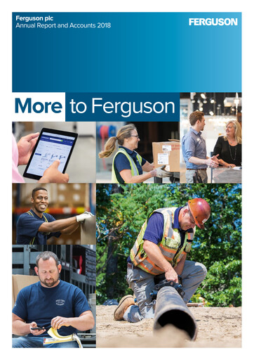 Thumbnail Ferguson Enterprises Annual Report 2018