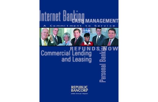 Thumbnail Republic Bank Annual Report 2000