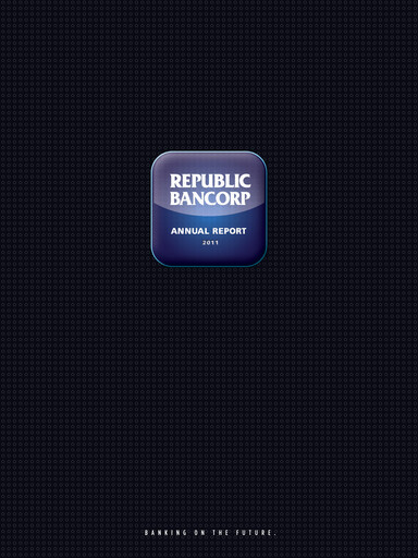 Thumbnail Republic Bank Annual Report 2011