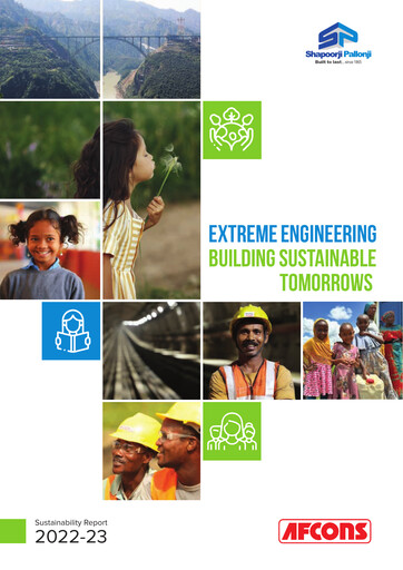 Thumbnail Afcons Infrastructure Sustainability Report 2022-2023