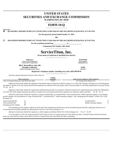 Thumbnail ServiceTitan Quarterly Report 2026-q3