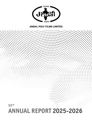 Thumbnail Jindal Poly Films
 Annual Report 2025-2026