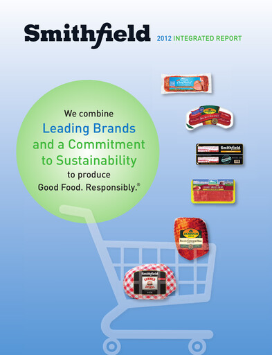 Vorschaubild Smithfield Foods Integrierter Bericht 2012