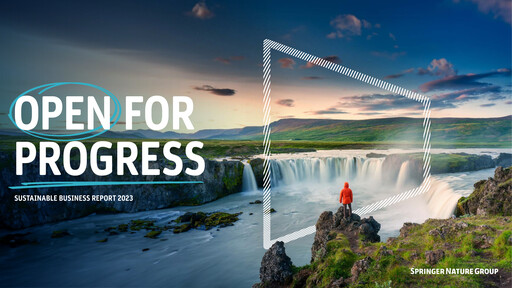Thumbnail Springer Nature AG Sustainability Report 2023