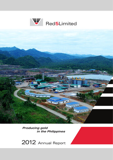 Thumbnail Vault Minerals Annual Report 2012