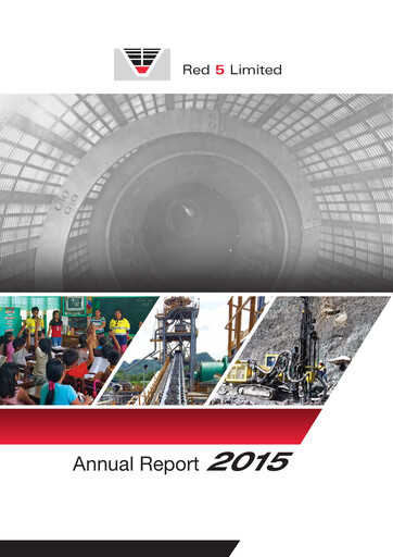Thumbnail Vault Minerals Annual Report 2015