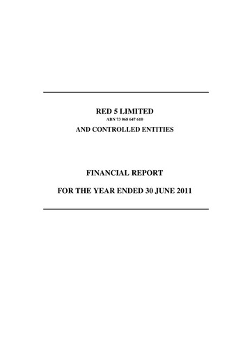 Thumbnail Vault Minerals Financial Report fy2011