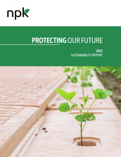 Thumbnail NPK International Sustainability Report 2025