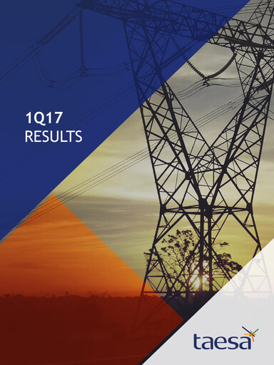 Thumbnail Taesa (Transmissora Aliança de Energia Elétrica) Quarterly Report 2017-q1