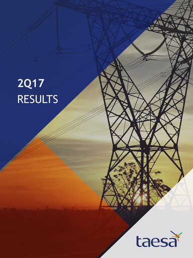 Thumbnail Taesa (Transmissora Aliança de Energia Elétrica) Quarterly Report 2017-q2