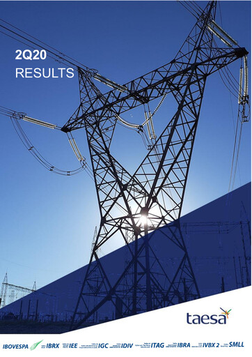 Thumbnail Taesa (Transmissora Aliança de Energia Elétrica) Quarterly Report 2020-q2