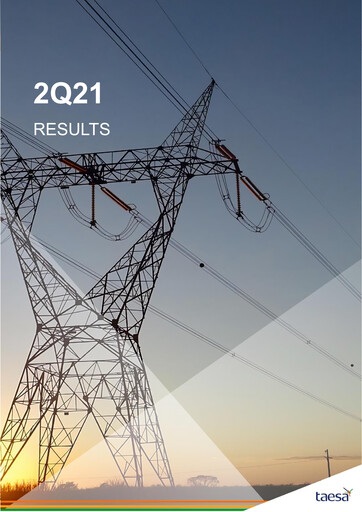 Thumbnail Taesa (Transmissora Aliança de Energia Elétrica) Quarterly Report 2021-q2