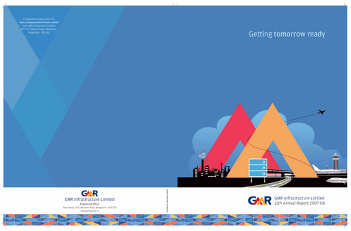 Thumbnail GMR Airports Annual Report 2007-2008