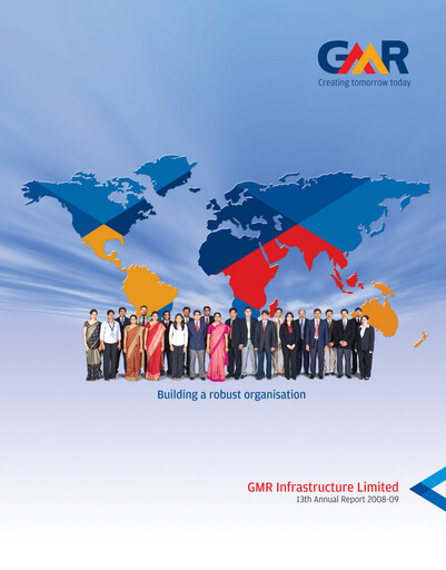 Thumbnail GMR Airports Annual Report 2008-2009