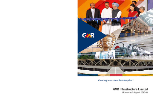 Thumbnail GMR Airports Annual Report 2010-2011