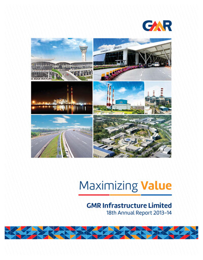 Thumbnail GMR Airports Annual Report 2013-2014