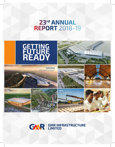 Thumbnail GMR Airports Annual Report 2018-2019