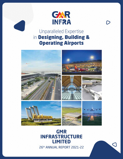 Thumbnail GMR Airports Annual Report 2021-2022
