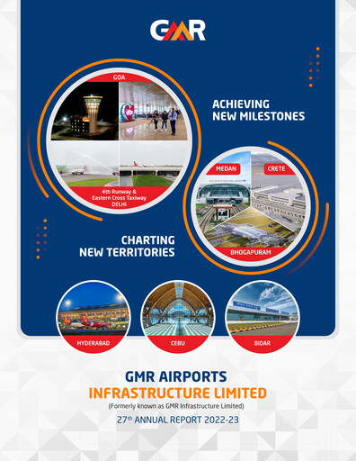 Thumbnail GMR Airports Annual Report 2022-2023