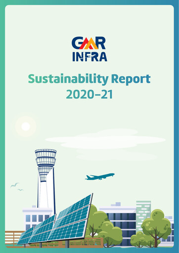 Miniature GMR Airports Rapport de durabilité 2020-2021