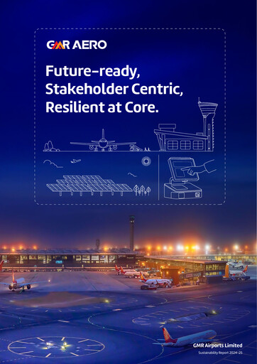 Miniature GMR Airports Rapport de durabilité 2024-2025