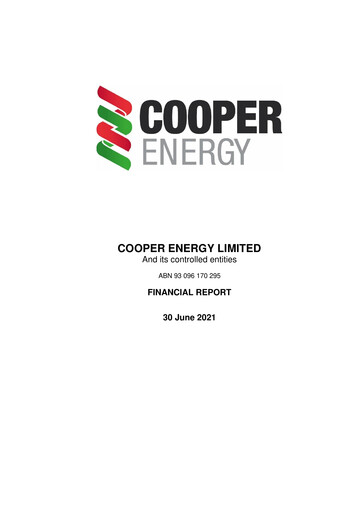 Thumbnail Amplitude Energy Financial Report 2021