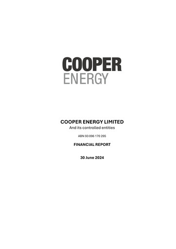 Thumbnail Amplitude Energy Financial Report 2024