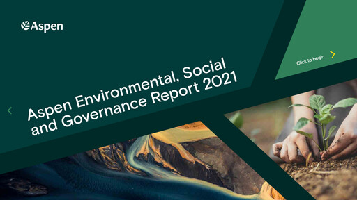Thumbnail Aspen Insurance ESG Report 2021