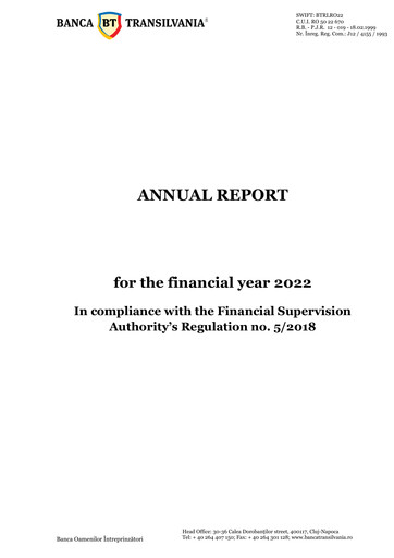 Thumbnail Banca Transilvania Annual Report 2022