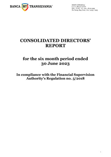 Thumbnail Banca Transilvania Half-year Report 2023-h1