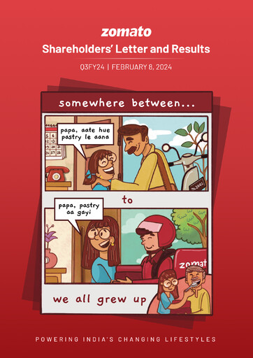 Thumbnail Eternal (Zomato) Quarterly Report 2023-q3