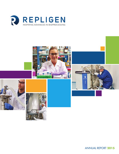Vorschaubild Repligen
 Jahresbericht 2015