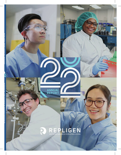 Vorschaubild Repligen
 Jahresbericht 2022